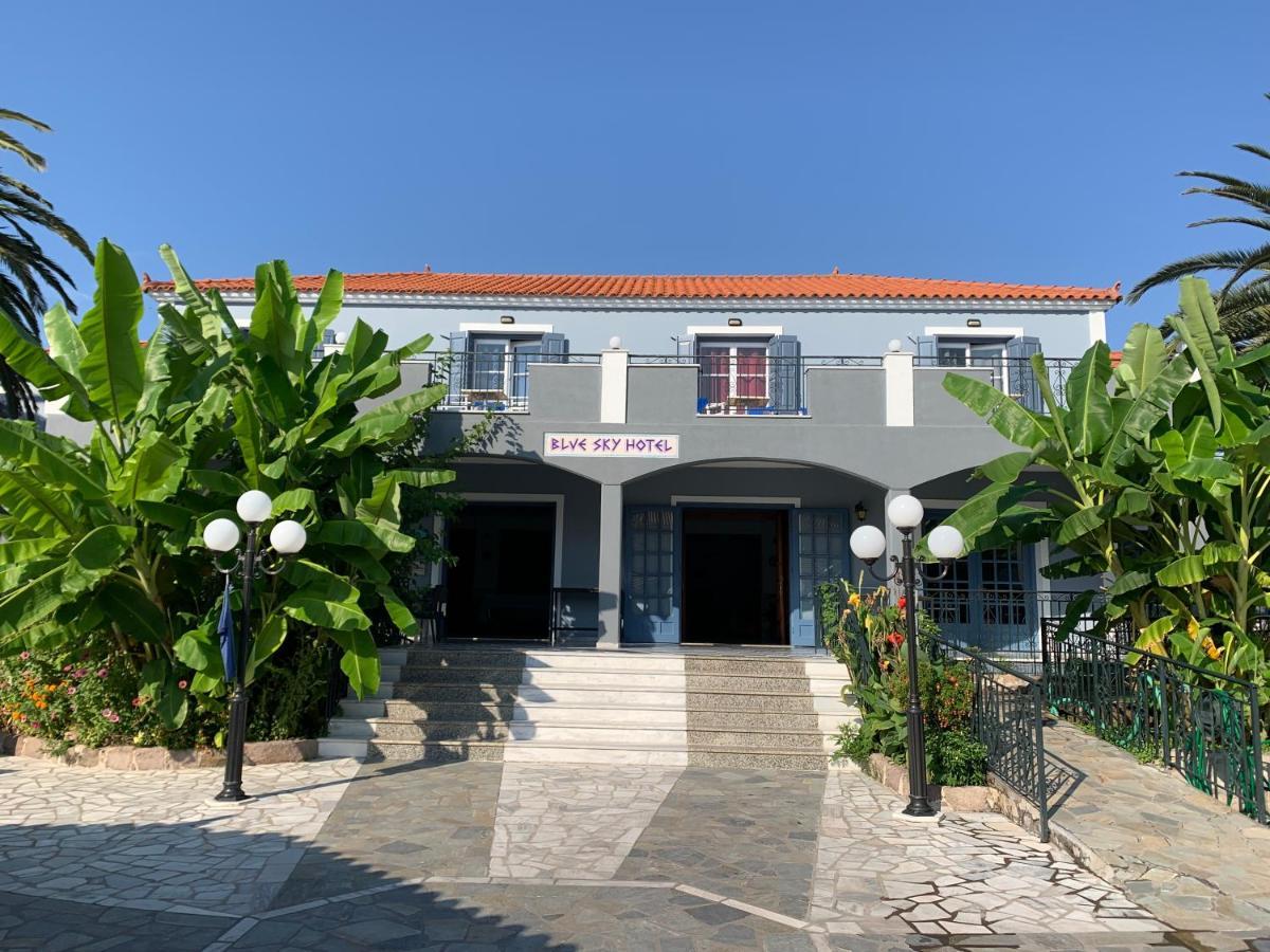 Blue Sky Hotel - Petra - Lesvos - Greece Ngoại thất bức ảnh