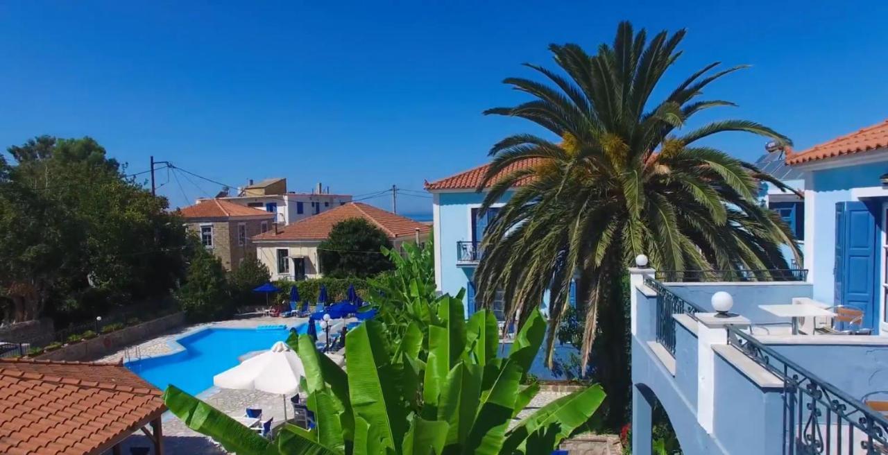 Blue Sky Hotel - Petra - Lesvos - Greece Ngoại thất bức ảnh