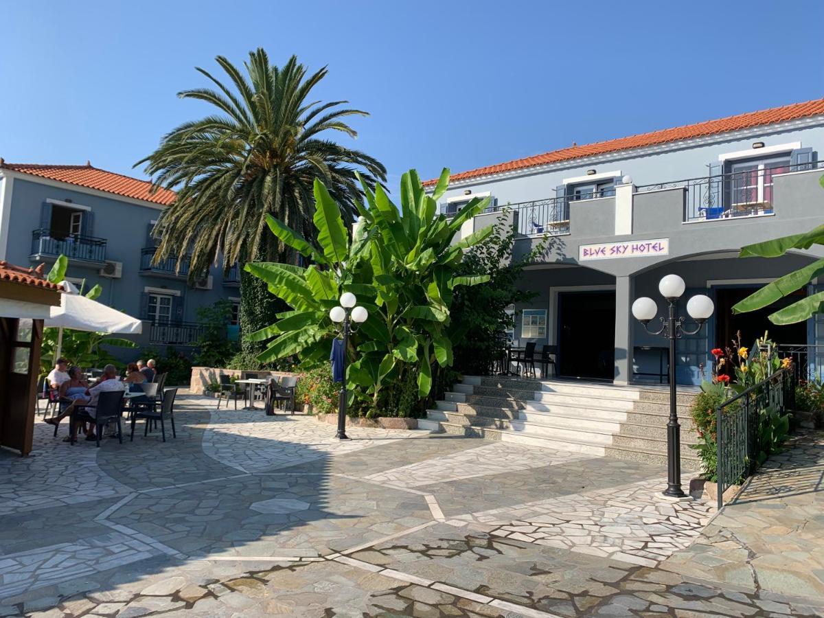 Blue Sky Hotel - Petra - Lesvos - Greece Ngoại thất bức ảnh