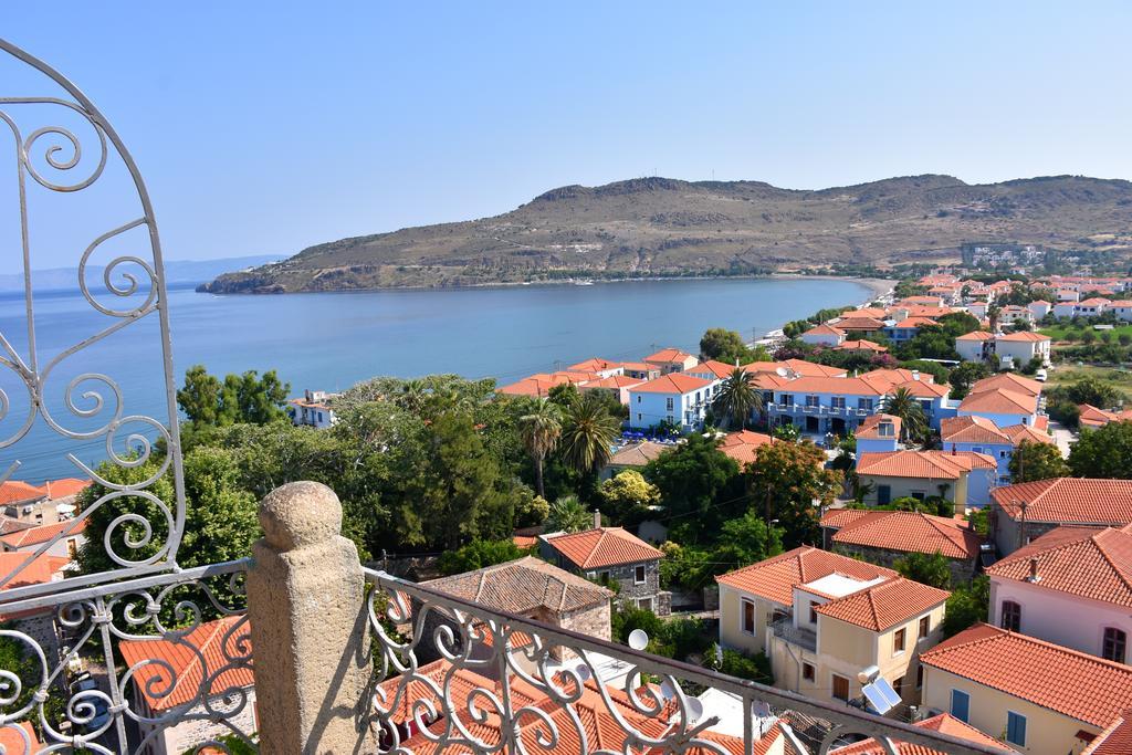Blue Sky Hotel - Petra - Lesvos - Greece Ngoại thất bức ảnh