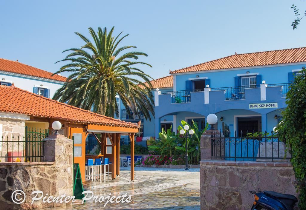 Blue Sky Hotel - Petra - Lesvos - Greece Ngoại thất bức ảnh