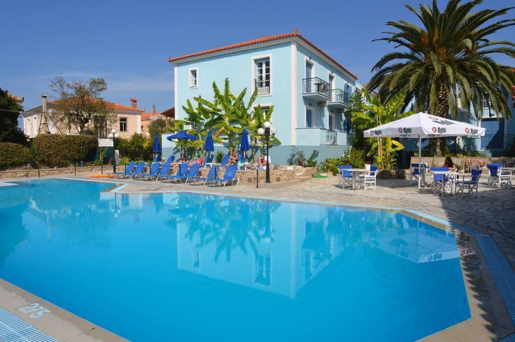 Blue Sky Hotel - Petra - Lesvos - Greece Ngoại thất bức ảnh
